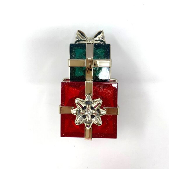 Bath & Body Works Festive Holiday Present Boxes Bow Wallflower Plug Decor - Picture 1 of 6